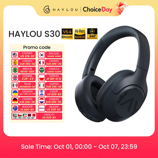 HAYLOU S30 Adaptive Headphones