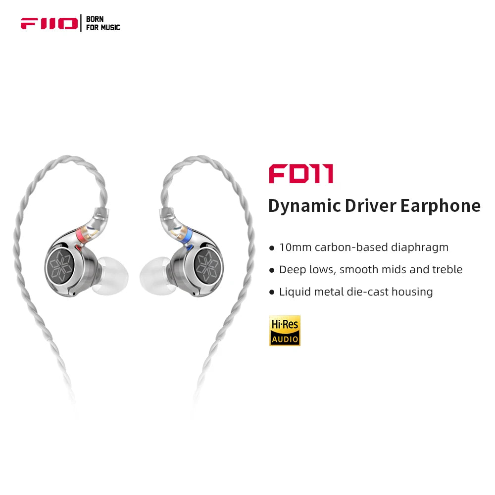 FiiO FD11 Earphones IEMS