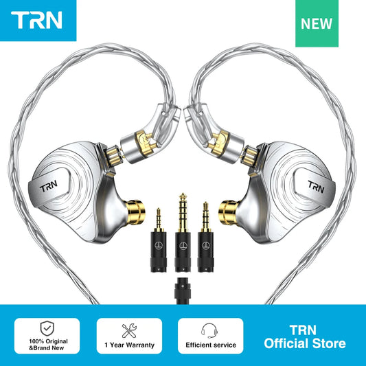 TRN ST5 4BA+1DD In Ear Headset